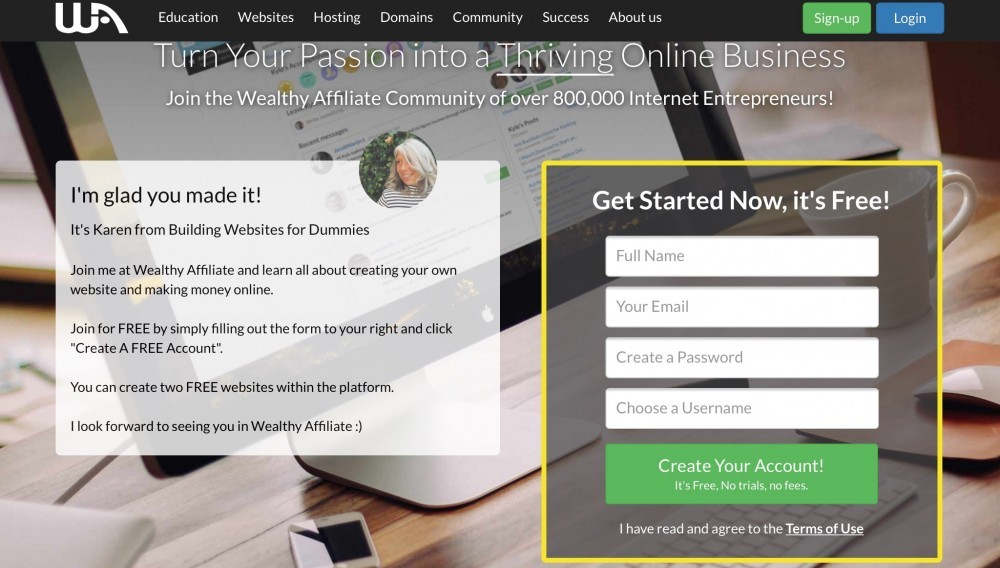 Join Wealthy Affiliate