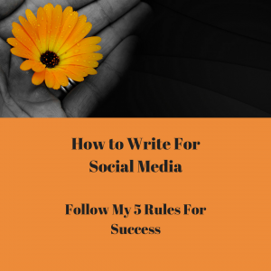 5 steps to success in writing for Social Media