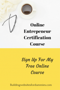 Free Online blog Course