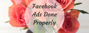 Facebook ads advice