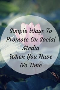 Social Media Marketing For Blogs - When You Have No Time