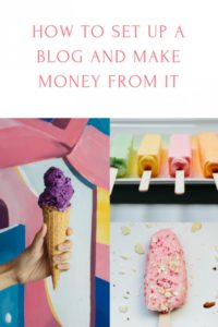 How To Set Up A Blog And Make Money