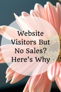 Website Visitors, No Sales? Heres Why