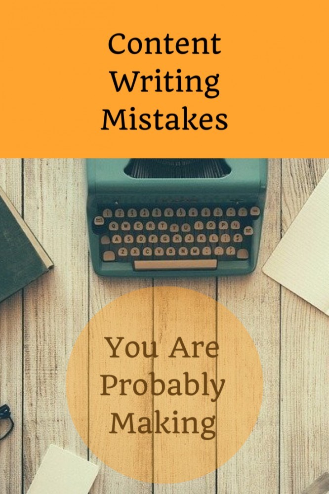 Content Writing Mistakes You Need To Stop Right Now